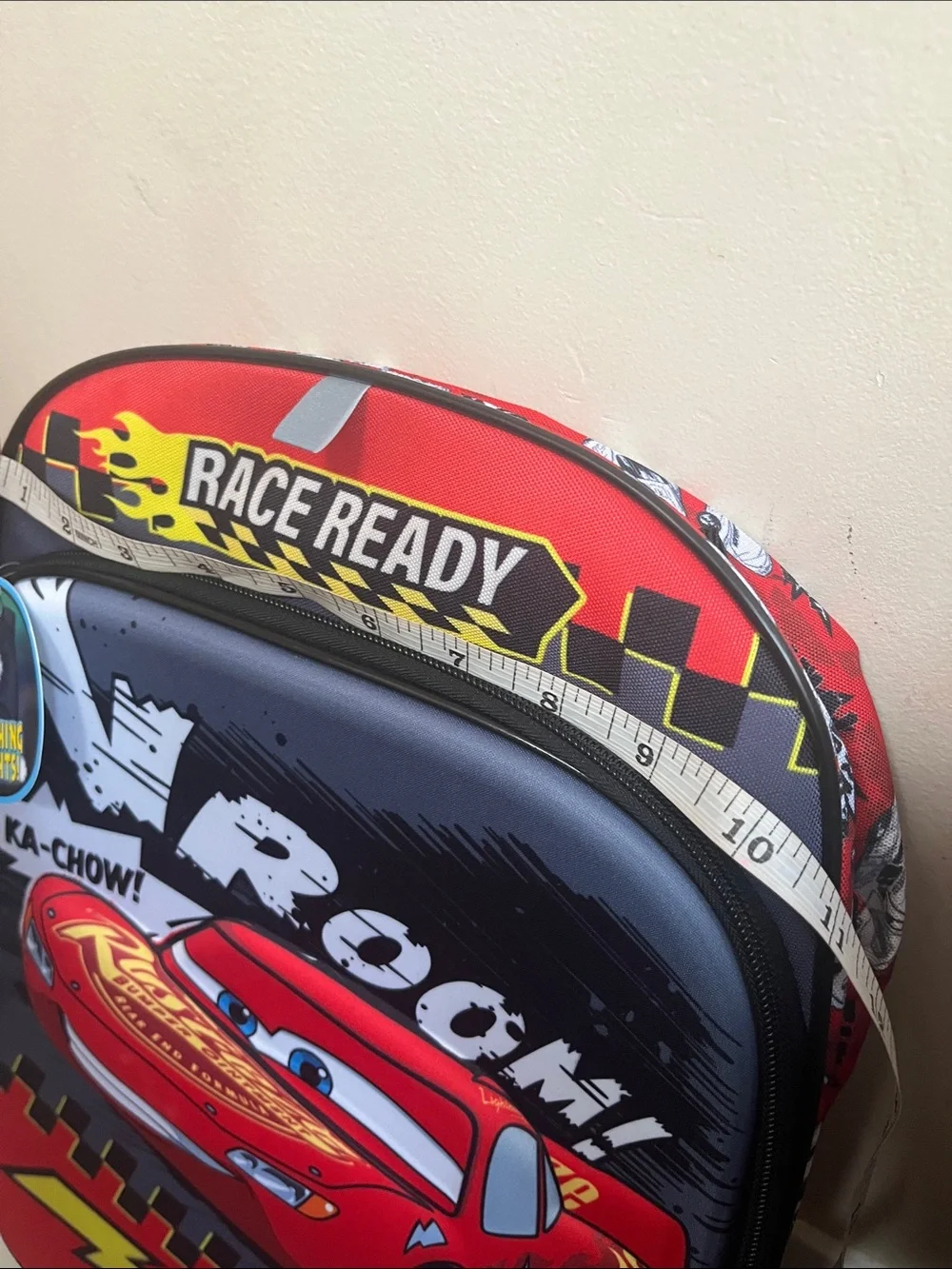 Lightning McQueen Red Kids Backpack - Race Ready